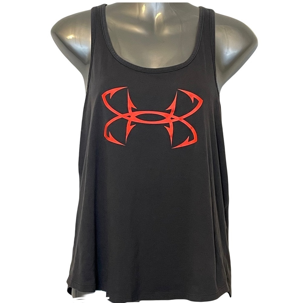 Under Armour Fish Hook Tank Top Large Logo